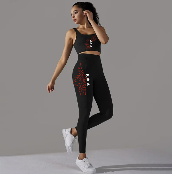Forever Racerback Crop Top - Black