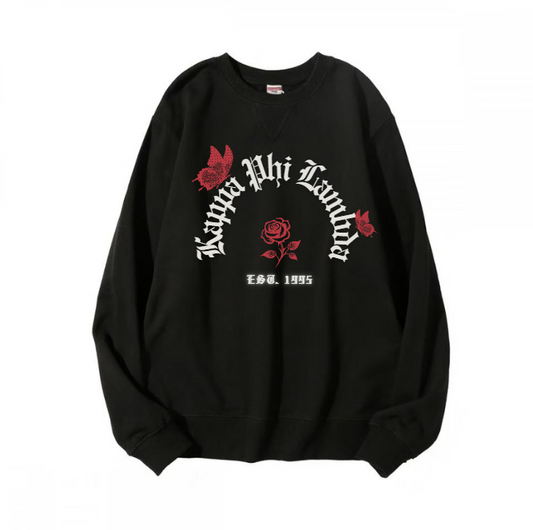 Crimson Legacy Crewneck - Black